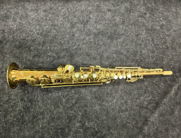 Vintage CG Conn New Wonder C Soprano Sax w/ Unique Engraving - Serial # 113283